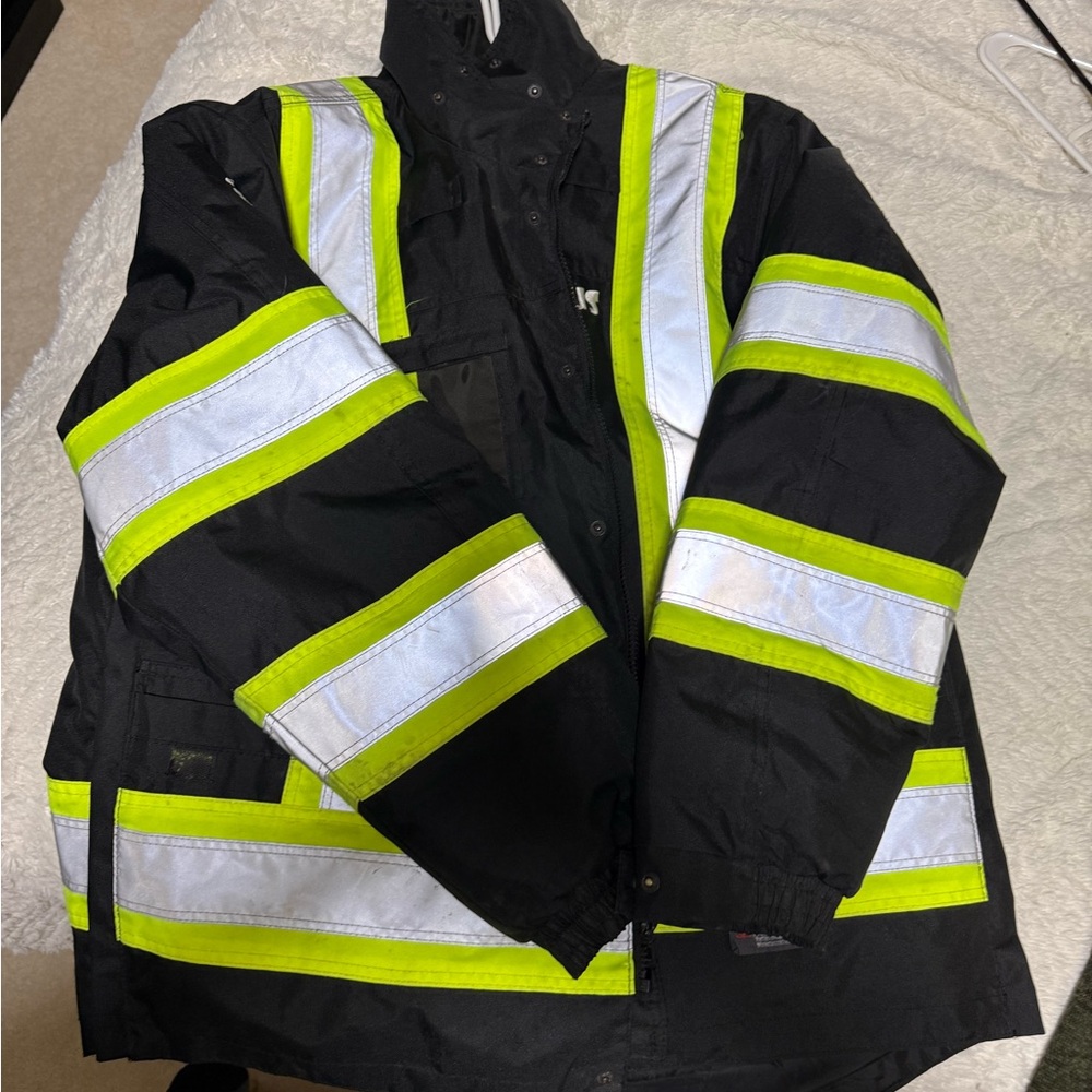 Black And Yellow Performance Jacket - image 1